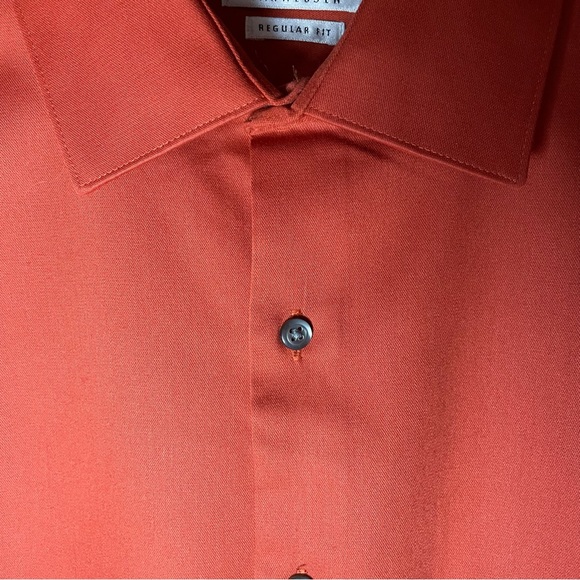 Van Heusen Camicia Elegante Uomo - Lux Sateen Fitted - Antipiega Con Elasticità